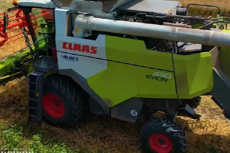CLAAS Evion 430 - 600 ha JEDE za doručak! 