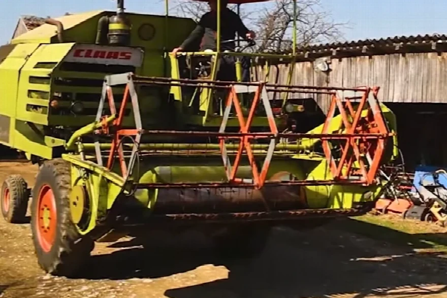 Kako izgleda najstariji Class-ov kombajn u Srbiji…, a još i radi!!! 