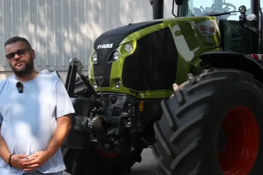 Claas Axion 830 - Savršena kombinacija udobnosti i snage, moćan traktor za TEŠKE poslove! 