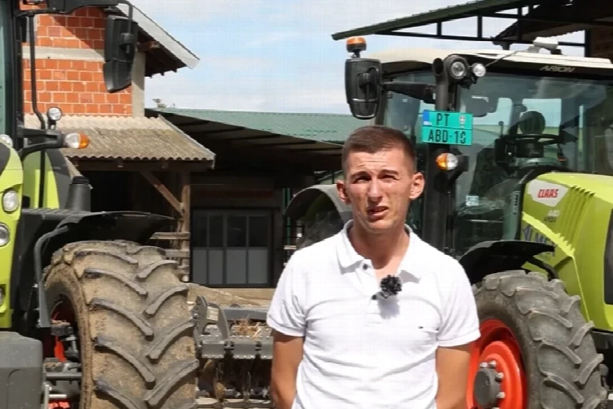 CLAAS Arion 440 caruje u porodici Obradović: Za ozbiljnu proizvodnju mora OZBILJNA mehanizacija! 