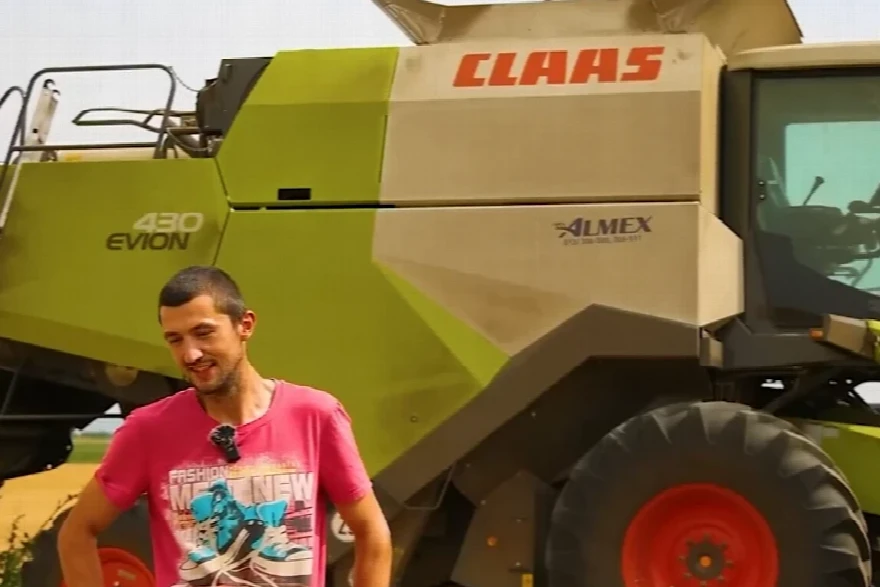 Kombajn Claas Evion 430 – Ovo nije Evion to je AVION! 
