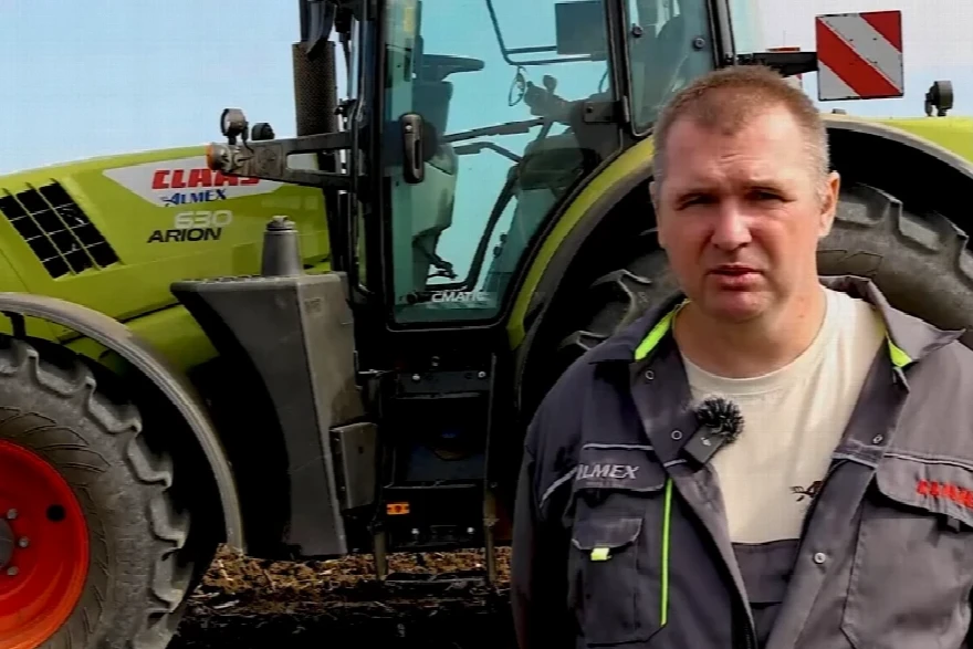 CLAAS Arion 630: ,,Kao da sam seo u MERCEDESA a ne u traktor!
