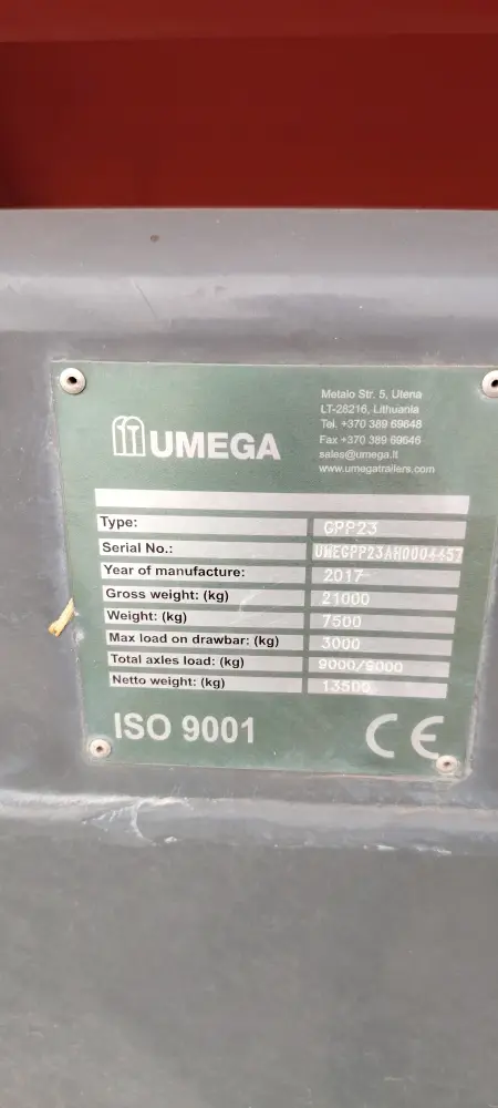 Prikolica UMEGA GPP 23