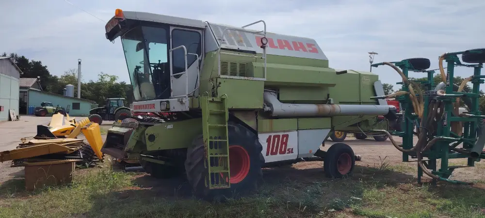  Kombajn DOMINATOR 108 i kolica za heder 
